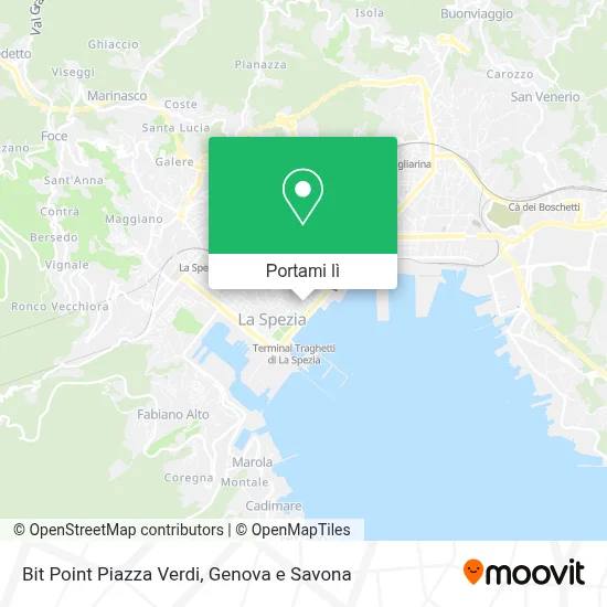 Mappa Bit Point Piazza Verdi