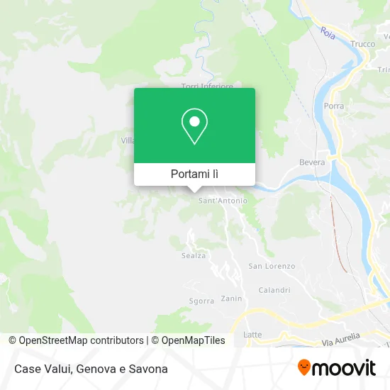 Mappa Case Valui