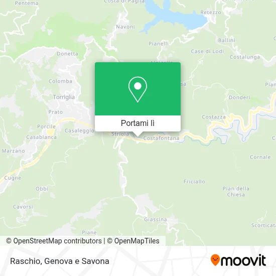 Mappa Raschio