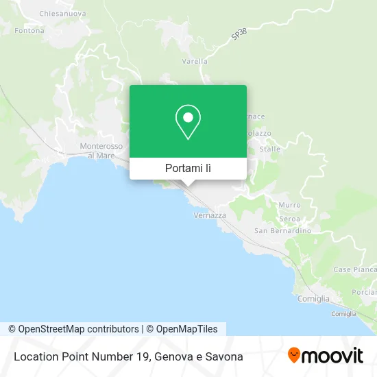 Mappa Location Point Number 19