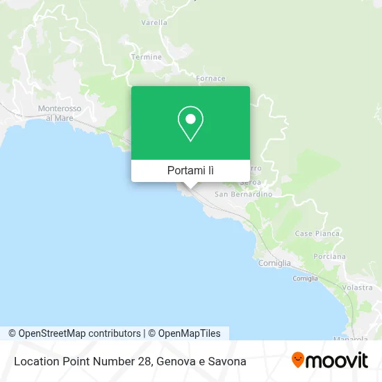 Mappa Location Point Number 28