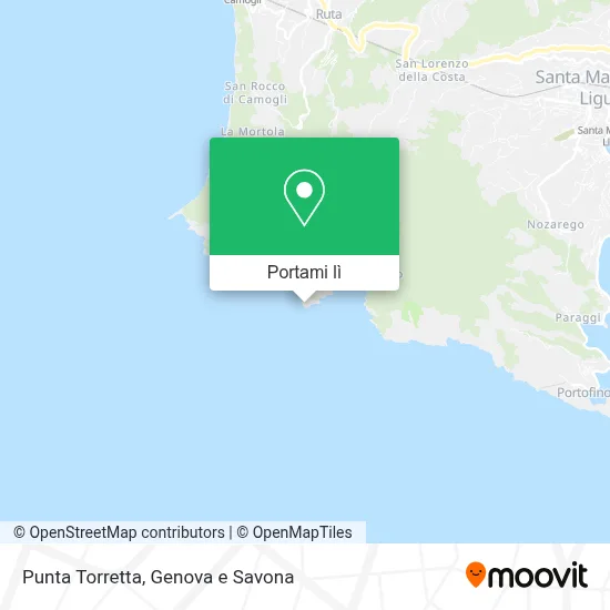 Mappa Punta Torretta