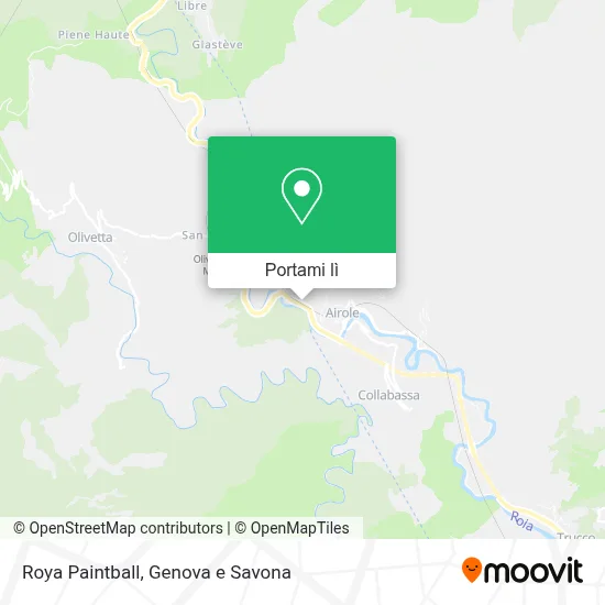 Mappa Roya Paintball