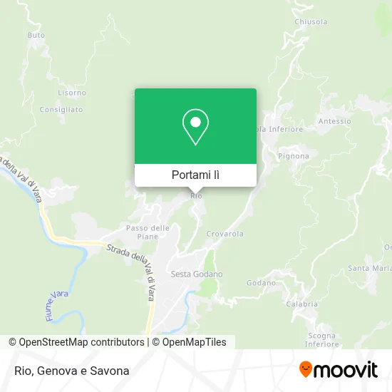 Mappa Rio