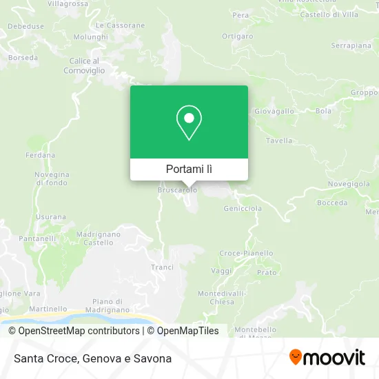 Mappa Santa Croce