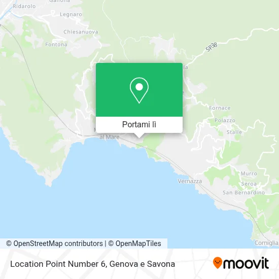 Mappa Location Point Number 6