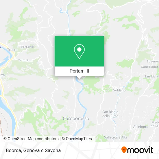 Mappa Beorca
