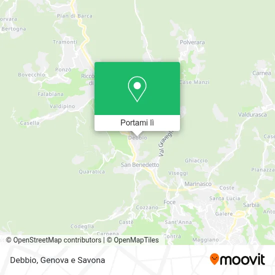 Mappa Debbio