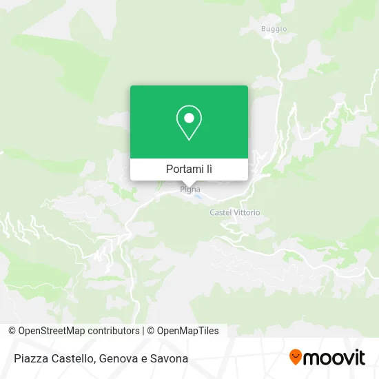 Mappa Piazza Castello