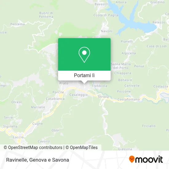 Mappa Ravinelle
