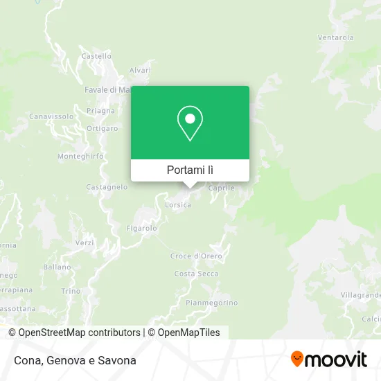 Mappa Cona