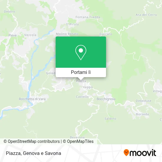 Mappa Piazza