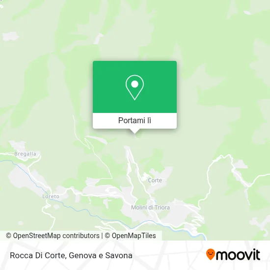 Mappa Rocca Di Corte