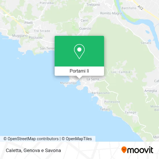 Mappa Caletta