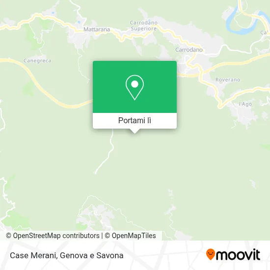 Mappa Case Merani
