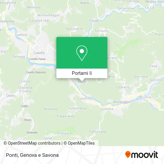 Mappa Ponti