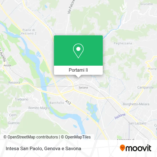 Mappa Intesa San Paolo