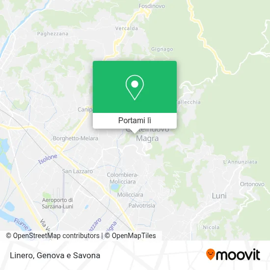 Mappa Linero