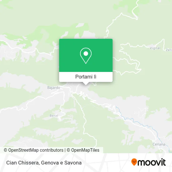 Mappa Cian Chissera