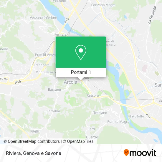 Mappa Riviera