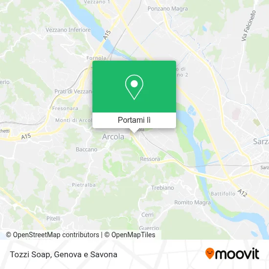 Mappa Tozzi Soap