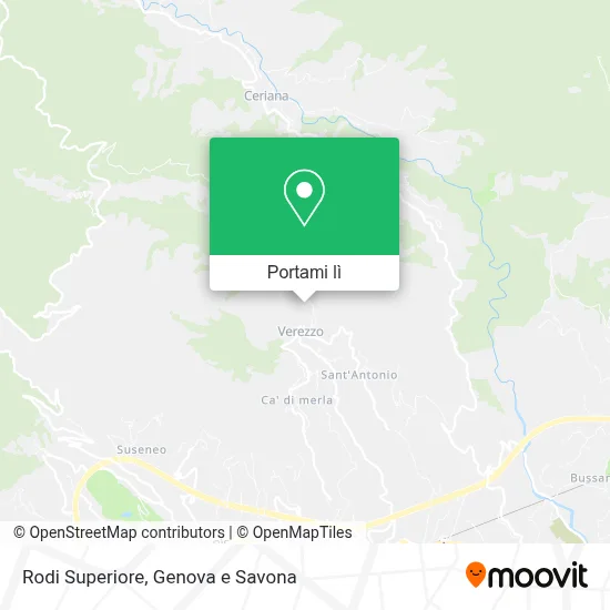 Mappa Rodi Superiore