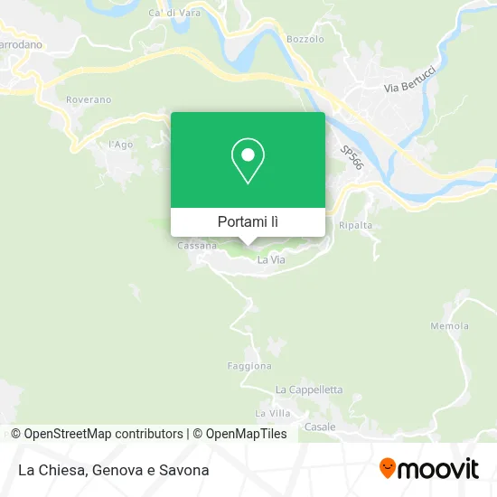 Mappa La Chiesa