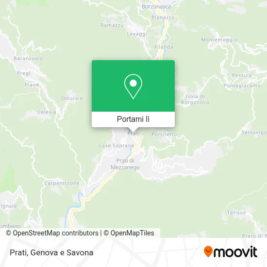 Mappa Prati