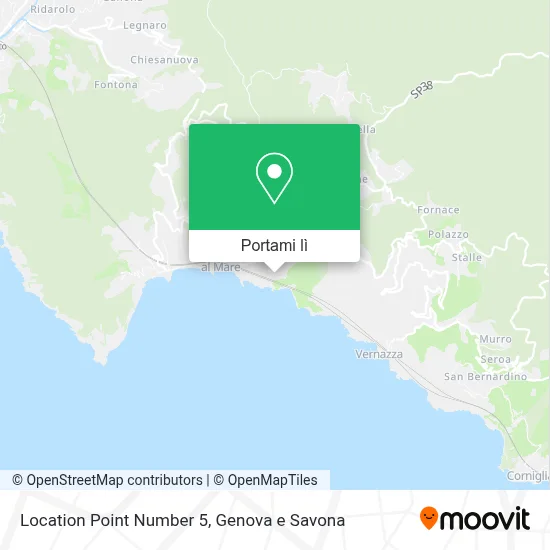 Mappa Location Point Number 5