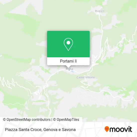 Mappa Piazza Santa Croce