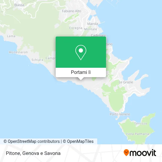 Mappa Pitone