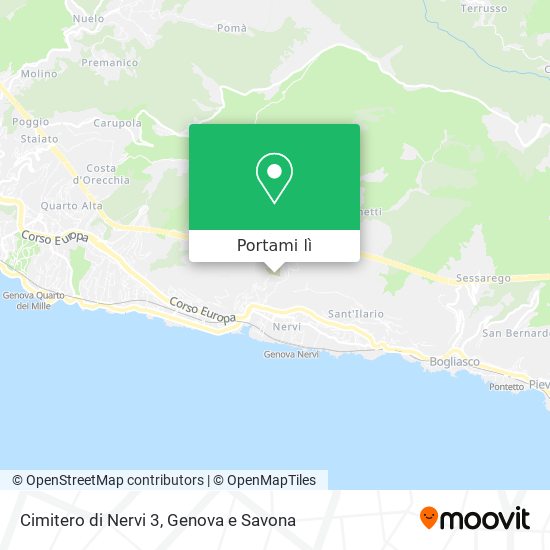 Mappa Cimitero di Nervi 3