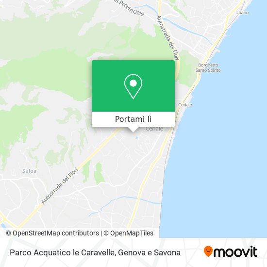 Mappa Parco Acquatico le Caravelle