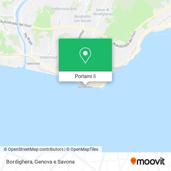 Mappa Bordighera