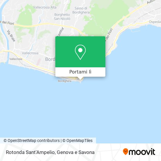 Mappa Rotonda Sant'Ampelio