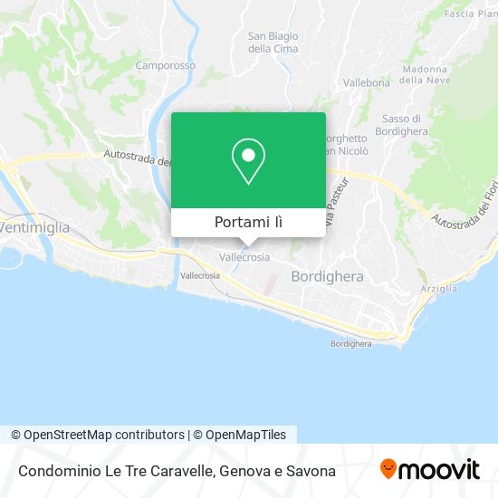 Mappa Condominio Le Tre Caravelle