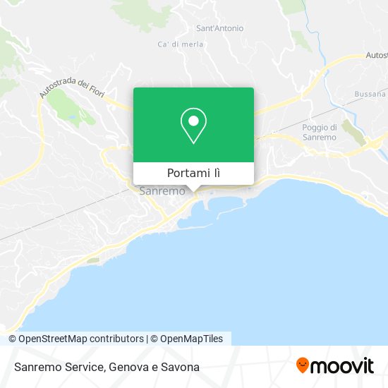 Mappa Sanremo Service