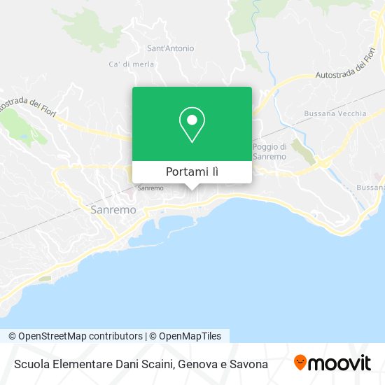 Mappa Scuola Elementare Dani Scaini