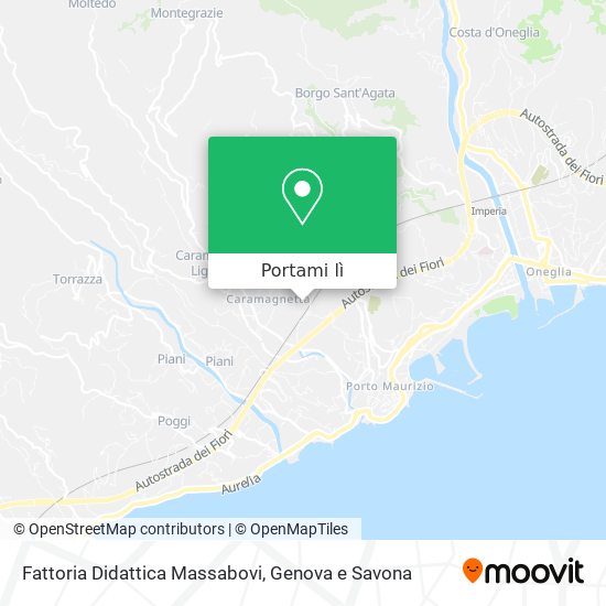 Mappa Fattoria Didattica Massabovi