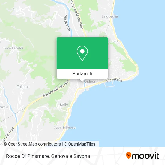 Mappa Rocce Di Pinamare