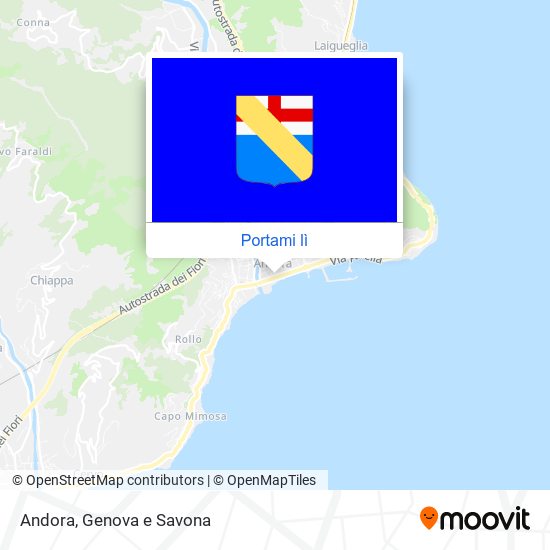 Mappa Andora