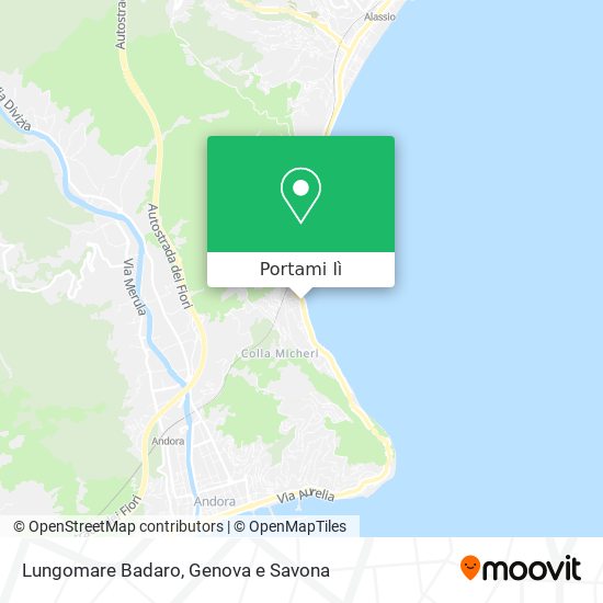 Mappa Lungomare Badaro