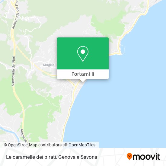 Mappa Le caramelle dei pirati