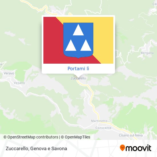 Mappa Zuccarello