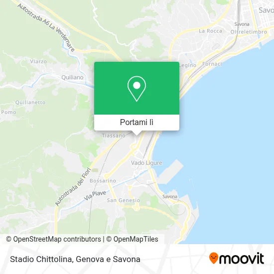 Mappa Stadio Chittolina
