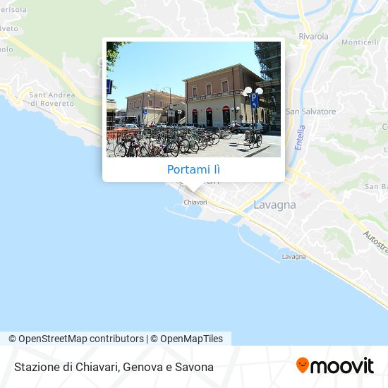 Mappa Stazione di Chiavari