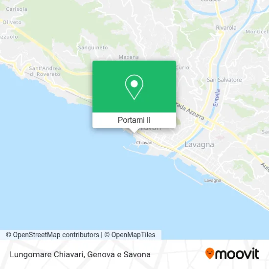 Mappa Lungomare Chiavari