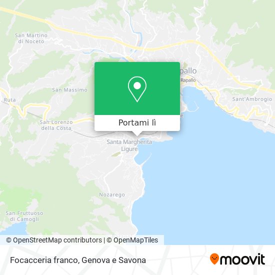 Mappa Focacceria franco
