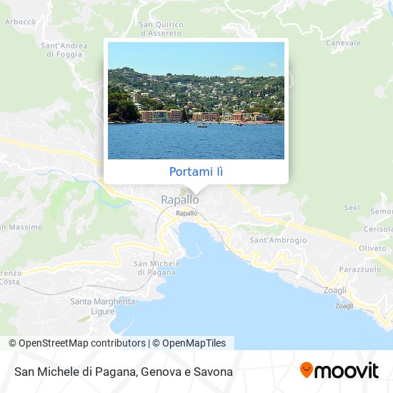 Mappa San Michele di Pagana