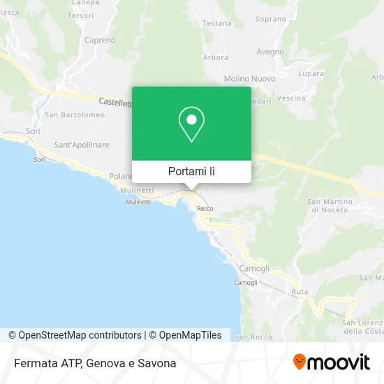 Mappa Fermata ATP